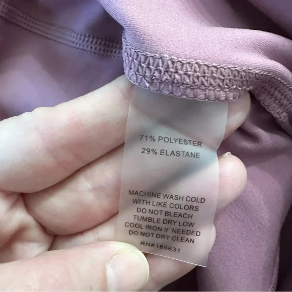 NWT Calme by Johnny Was Endurance High Waist Legging 7/8 w/ Pockets Sz Large - Picture 11 of 12